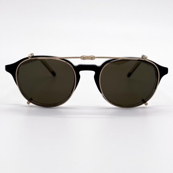 NEW GUCCI SUNGLASSES MEN ROUND BLACK GUCCI GG1212S 002 - Picture 7 of 15